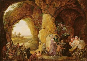 La tentation de Saint Antoine, 1781